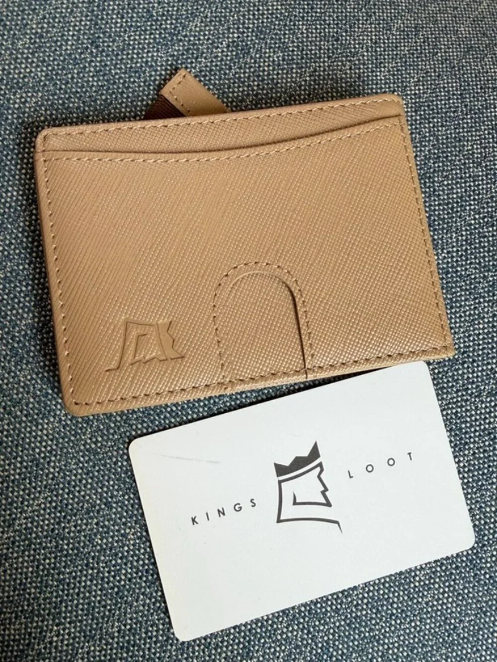 Kings Loot Money Clip Leather Wallet